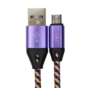 Cable v8 morado morado